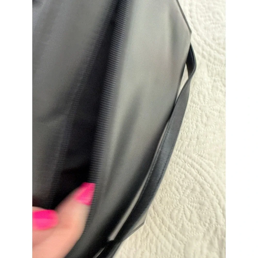 Franklin Quest Planner Bag  Black Full Grain Aniline Leather 12141